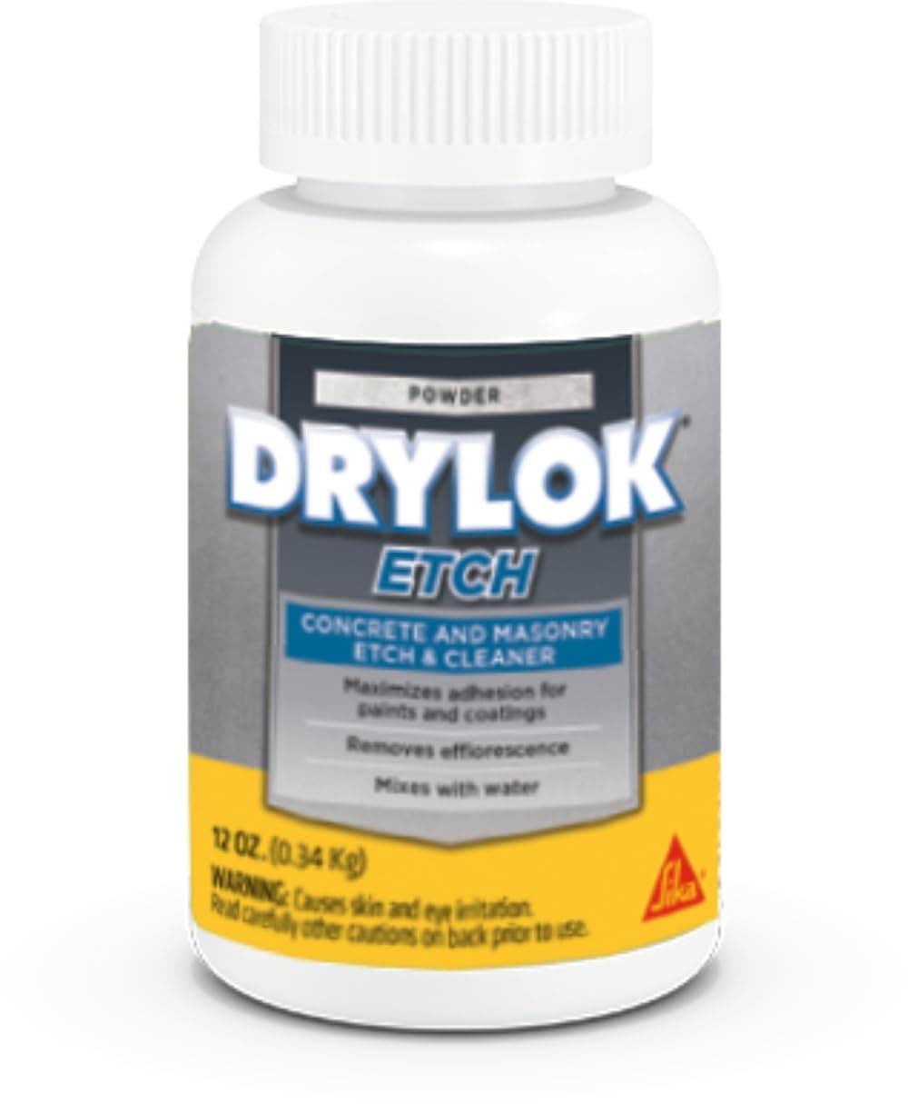 DRYLOK 01908 Masonry Etch, 12-Ounce, White