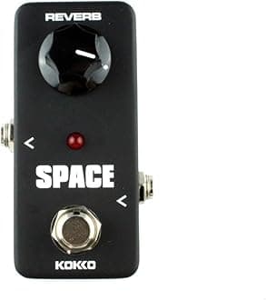 Guitar Mini Effects Pedal Space - Full Reverb and Classic Hall Effect Sound Processor Portable Accessory for Guitar and Bass - FRB2