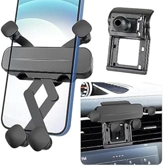 Car Phone Holder Mount for Porsche 911 2013-2019 GT3 Coupe Convertible Carrera S Cabriolet Turbo 4 4S GT2 GTS R RS Auto Accessories Interior Decoration Mobile Cell Smartphone Bracket