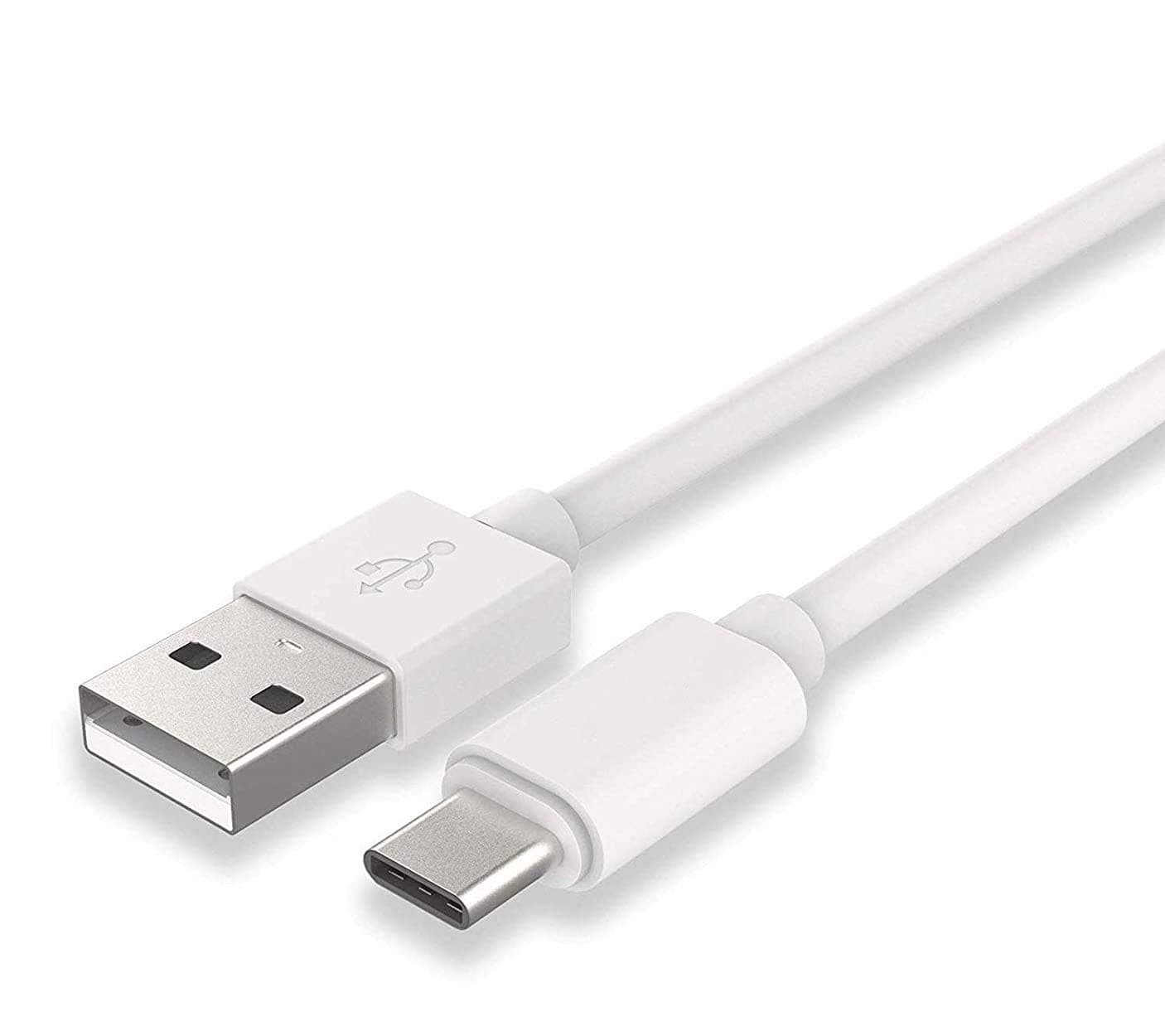 USB Type-C Cable For Samsung Galaxy M31 USB Cable Original Like Type-C Cable | Charger Cable | Type C Rapid Quick Dash Fast Charging | Type C to USB-A Cable 1M/3.2 Feet,-White