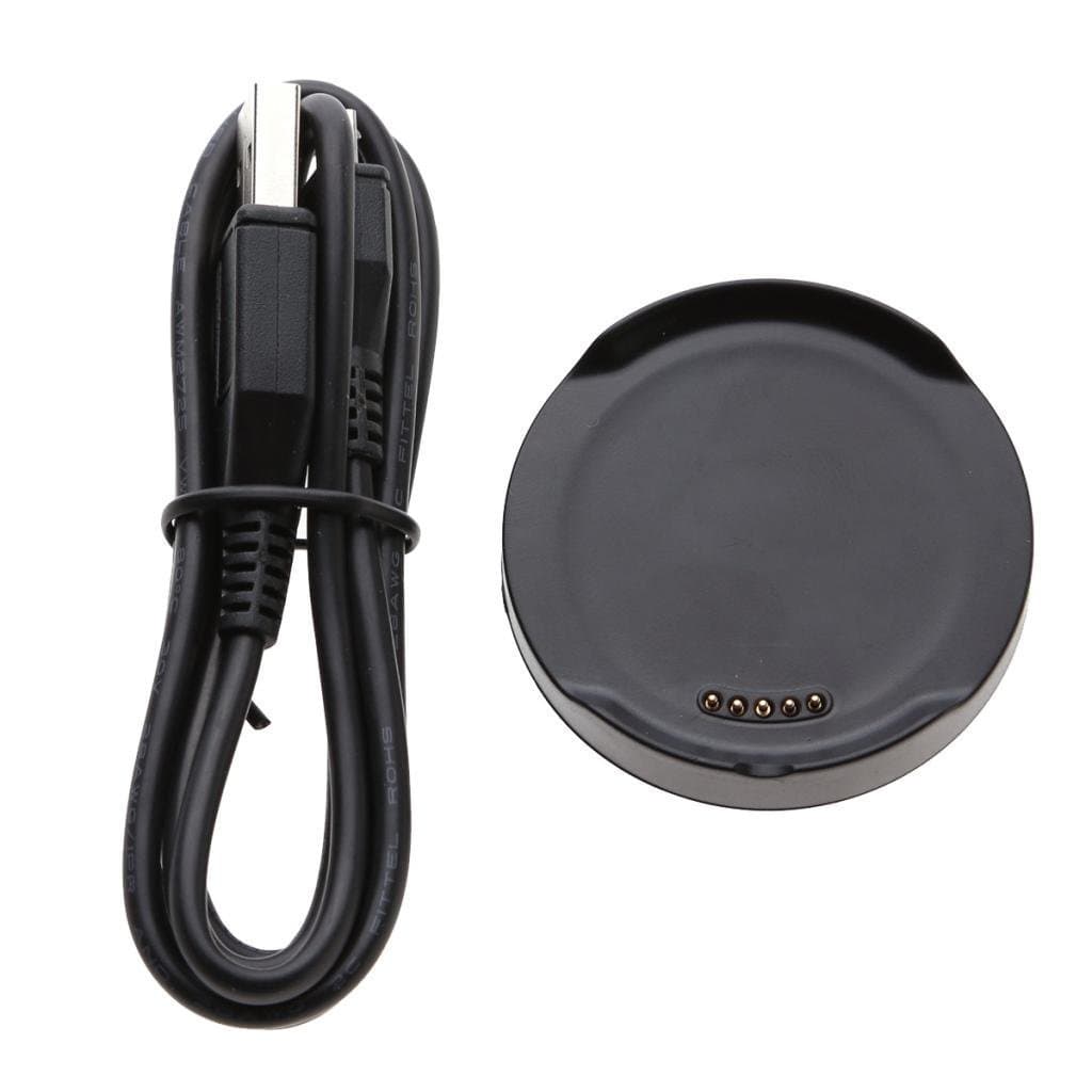 Generic Black Charging Dock Cradle Charger Adapter Usb Cable for Lg G Watch R W110