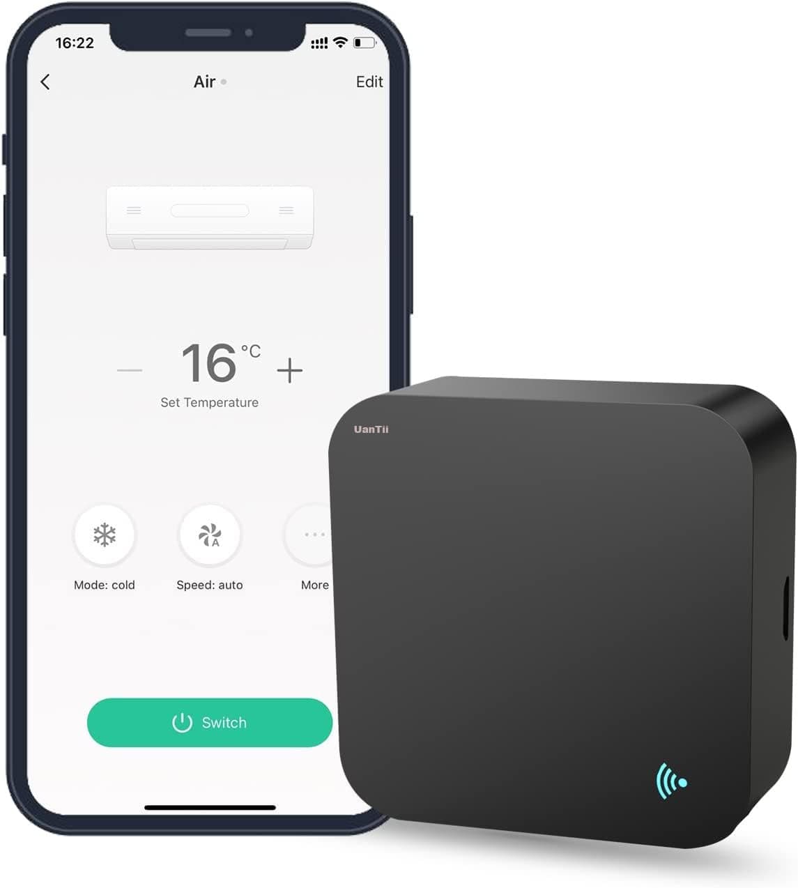 WiFi IR+RF Remote Controller