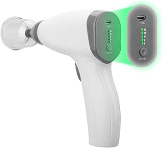 Scienlodic Cupping Set,Electric Cupping Therapy Set with Pump,Rechargeable Vacuum Cupping Adjustable Suction Kit Gua Sha, Body Beauty Massage Pain Relif for Back,Body Use (1 Cup)