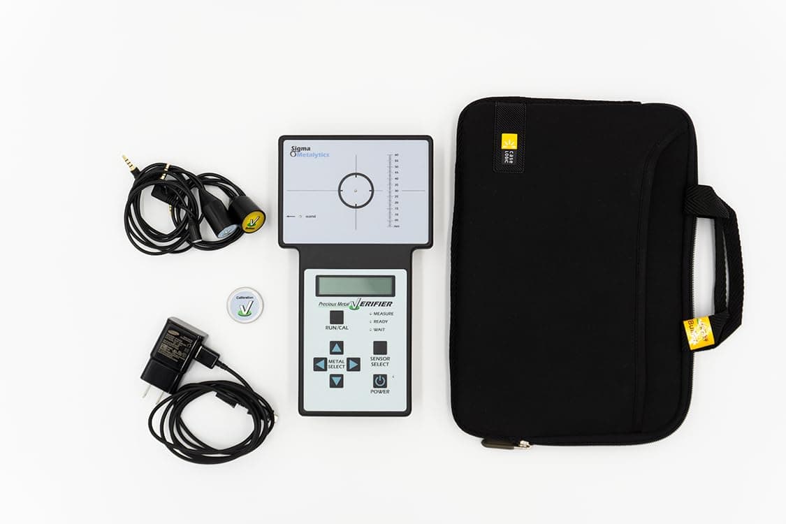 Sigma Metalytics Precious Metal Verifier PMV Basic Set with Case and Large & Small Wands