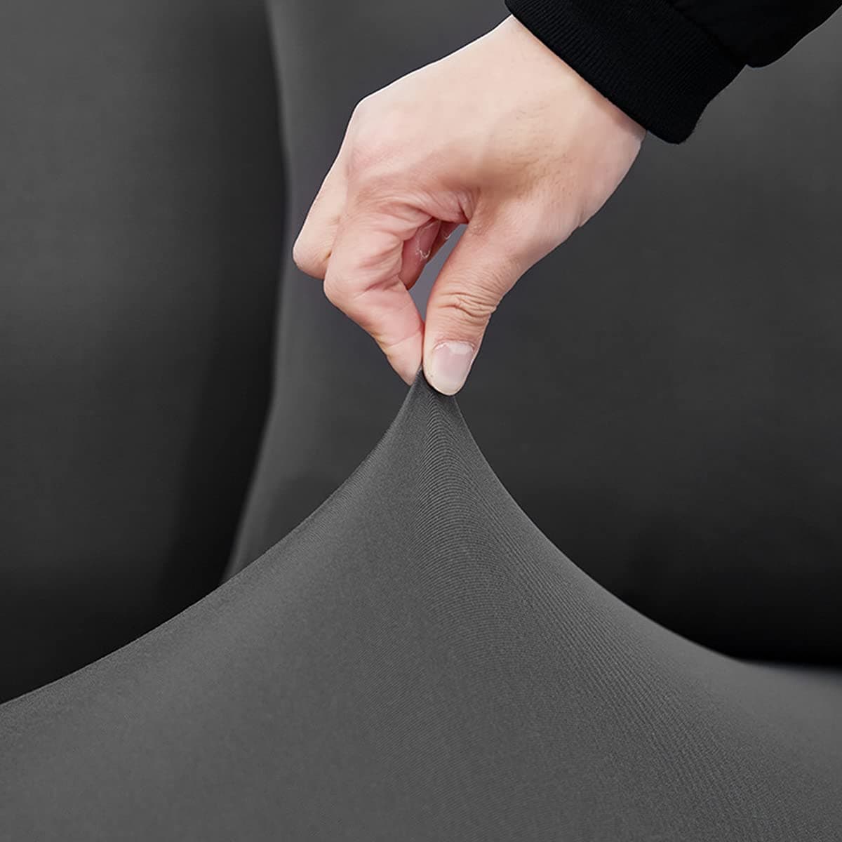 jia cool 2 pcs Sectional Couch Covers, Printed L-Shaped , Stretch Couch Slipcovers for Sectional Sofa,Suitable for Combined Chaise Longue Cover (Pattern DWY, 3 seat+ 4 seat )