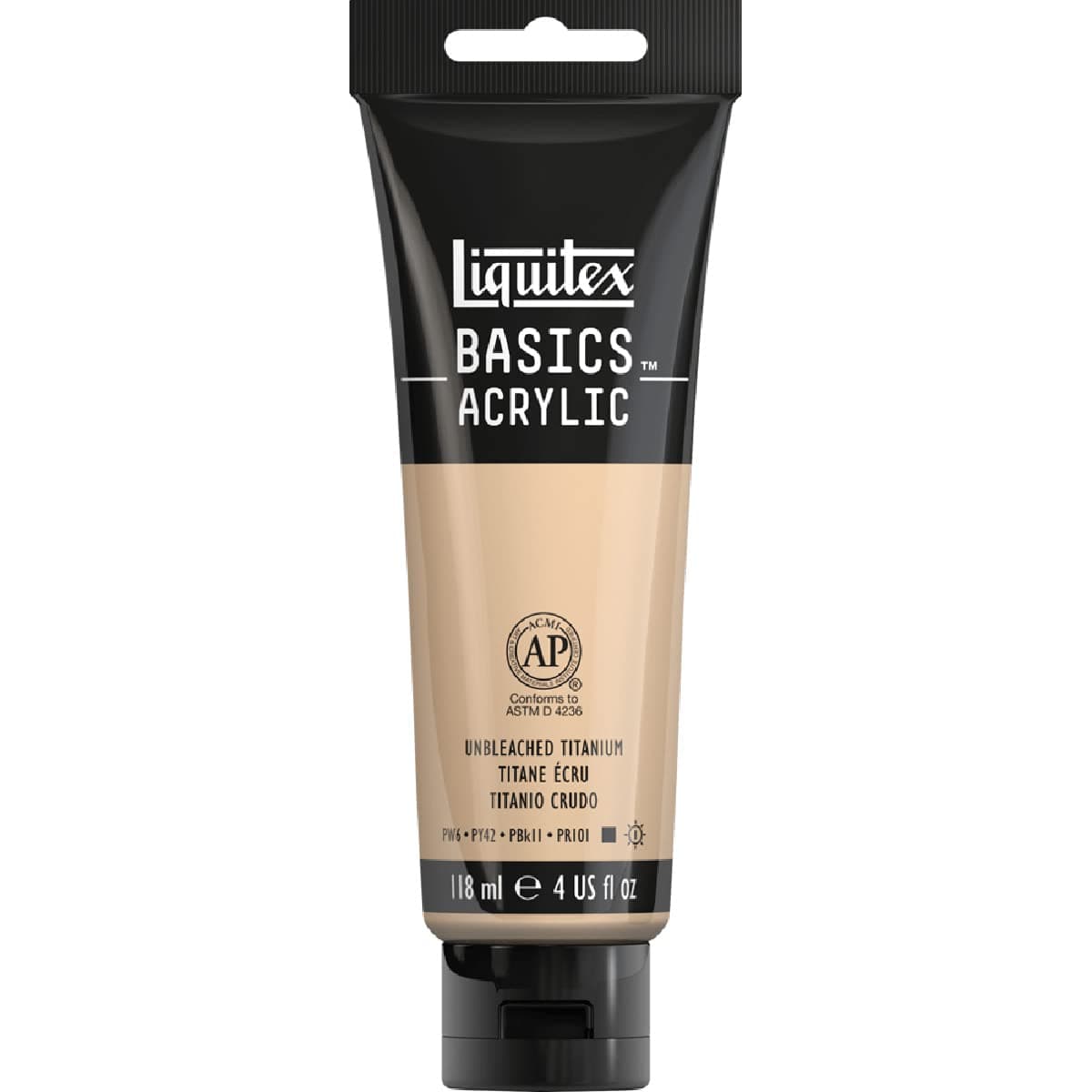 Liquitex BASICS 4OZ UNBLD TITANIUM