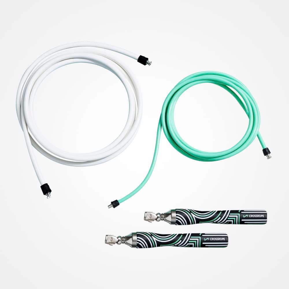 Crossrope Get Lean - Weighted Jump Rope Set