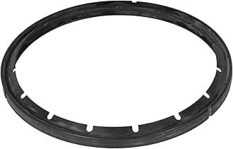TEFAL Silicone Gasket 8-10 L for Pressure Cooker, 253 mm, Accessory, Black, X1010003