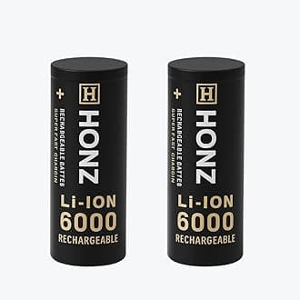 Flysmart Rechargeable Battery Cell, 3.7V, 6000mAh (Pack of 02)