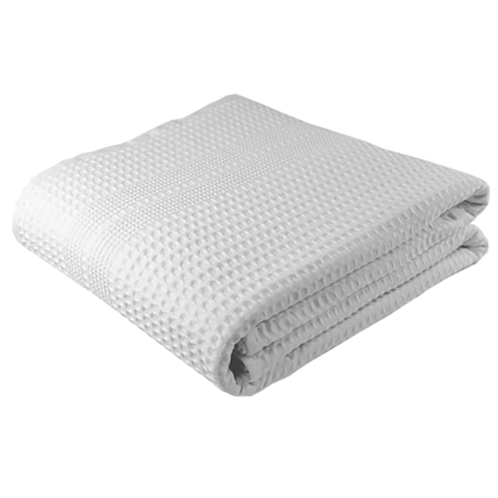 Waffle Bath Sheet Large Bath Towels Quick Dry Thin Body Towels, 40x80 Oversized Bath Towels for Adults, Classic Style (White)