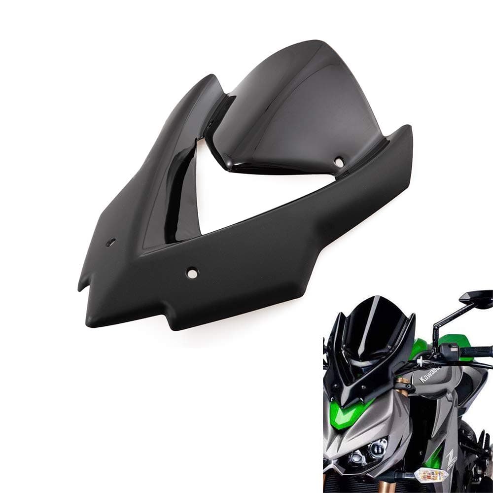 Motorcycle Windshield Windscreen Double Bubble Wind Deflectors Fits for Z1000 2014-2019