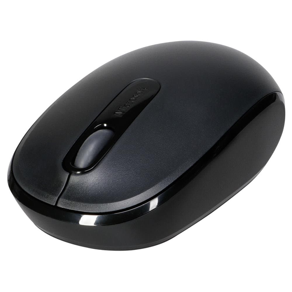 Microsoft 1850 3 Button Wireless Mobile Mouse - Black
