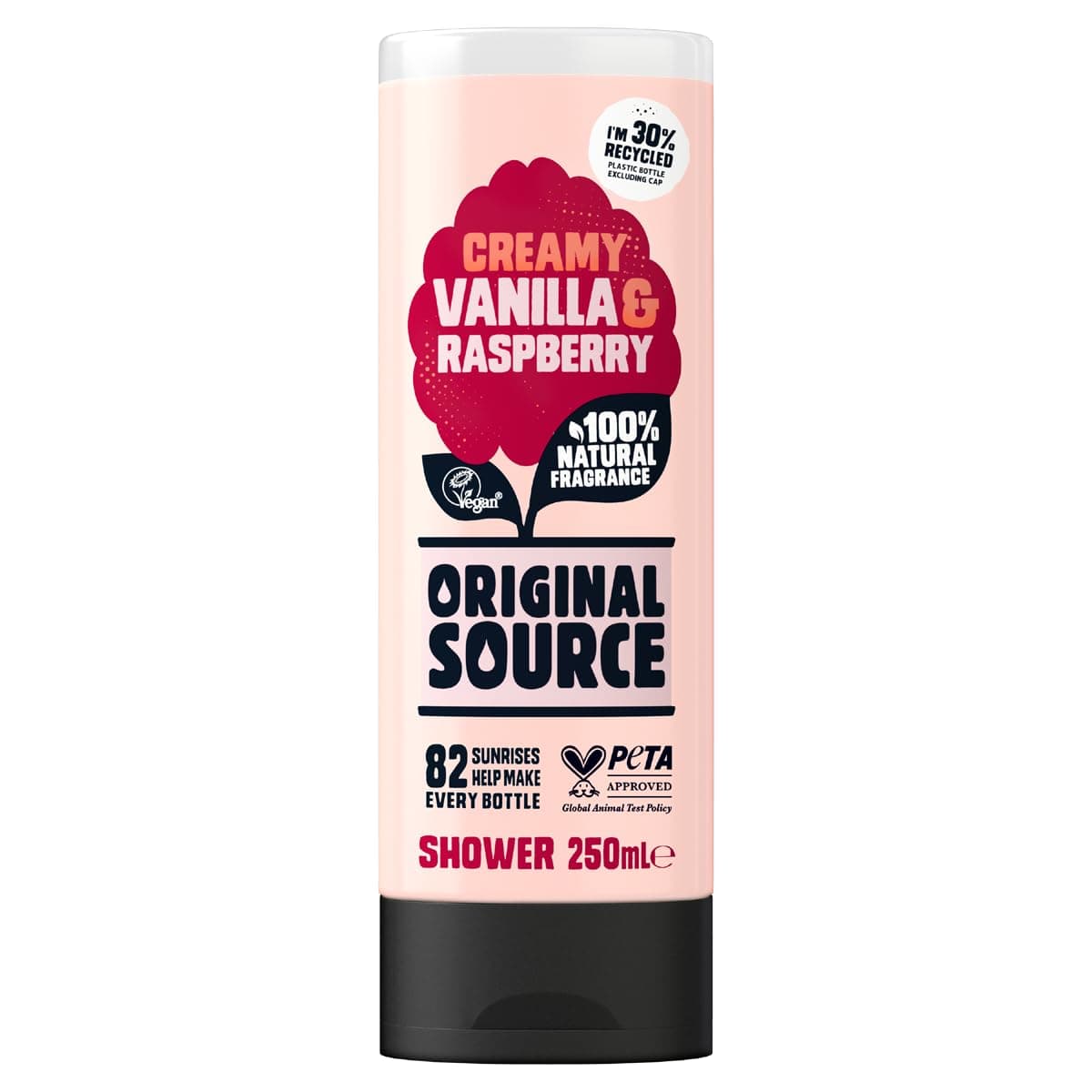 Original Source - Creamy Vanilla & Raspberry Shower Gel - 250ml