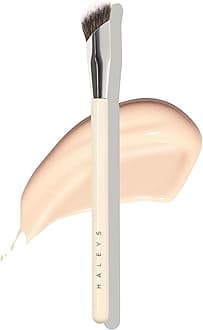 Beauty Concealer Makeup Brush for Under Eye & Face Makeup, Precision Flat Brush for Cream, Liquid & Powder Make Up, Seamless Blending, Targets Under Eyes and Blemishes, Vegan & Cruelty Free