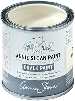 Annie Sloan Chalk Paint® (Old White, 120 ml/4.06 Fl Oz) a unique decorative paint for furniture, cabinets and home décor with no sanding or priming