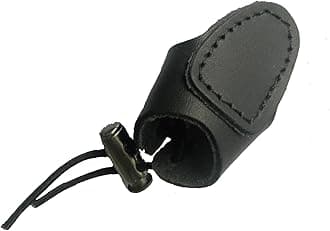 Soft Leather Archery Thumb Ring Thumb Thumb Guard for Traditional Bow Thumb Protector Guard for Mongolian Reurve Bow Finger Tab Shooting Glove