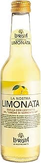 Lurisia La Nostra Limonata, Carbonated Lemon Beverage - 9.3 oz (12 Glass Bottles)