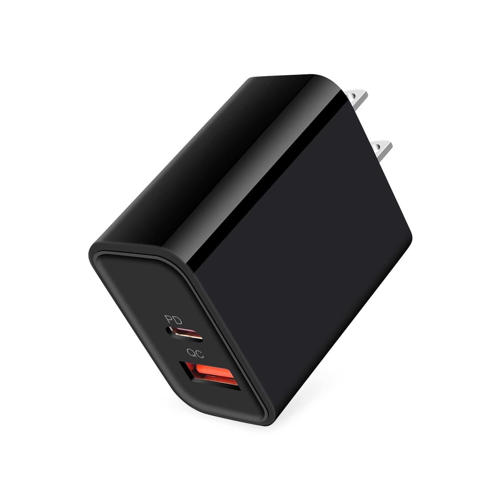 20W Android Charger USB Type C Charger Block Fast Charging for Samsung Galaxy A17/A16/A07/S25FE/S25 Ultra/S25 Plus/A36/A56/A26/A25/A35/A23/A54/S24 Ultra/S24/S23/S22, USB C+QC3.0 Fast Charger Adapter