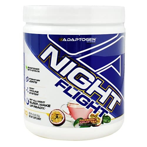 Adaptogen Science Night Flight, 30 Servings (.46lbs), Passion Fruit Tea