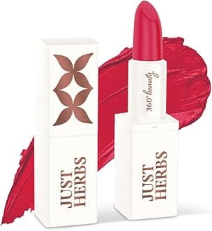Ayurvedic Creamy Matte Lipstick For Moisturized Lips - Parabens & Chemical Free 01 Pink (Half - Size) 1.8gm
