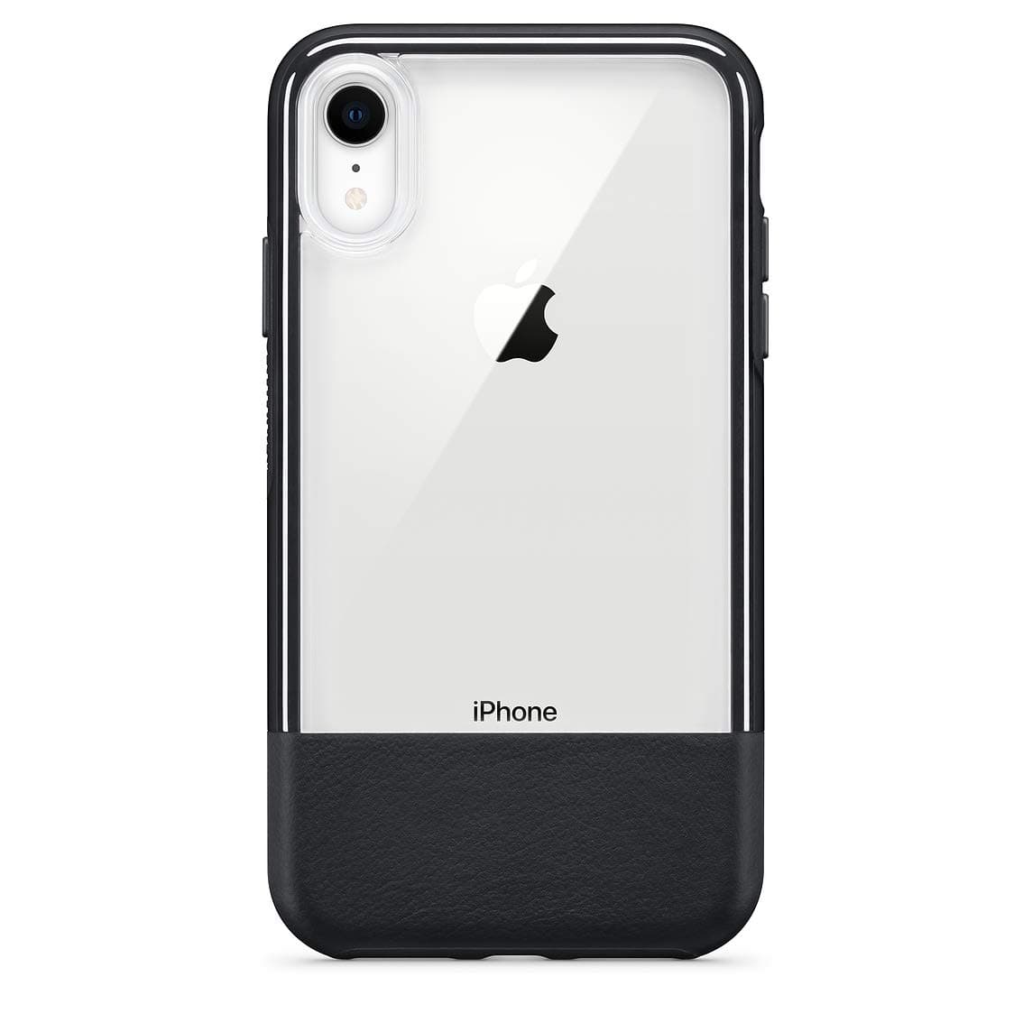 OtterBox Statement Series Case for iPhone XR - Lucent Black (Clear/Black)