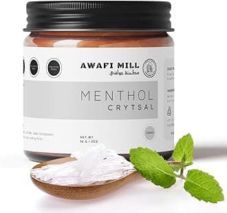 Menthol Crystal - Pure and Refreshing Crystals for Aromatherapy - 114 g | 4 Oz