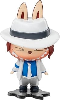 POP MART LABUBU Superstar Dance Moves Figure Articulated Character Premium Design Gifts for Fan-Favorite Collectible Toy Art Action Figure