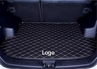 Custom OEM Leather Trunk Mat for Ford Mustang 2011-2024 – Ultra-Durable, Full Coverage, Non-Slip, Easy Installation with Mustang Logo