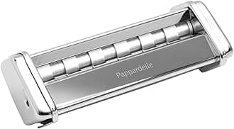 Marcato AC-150-PAPL Pappardelle Accessory for Atlas 150 Pasta Machine, Chrome-Plated Steel, Silver