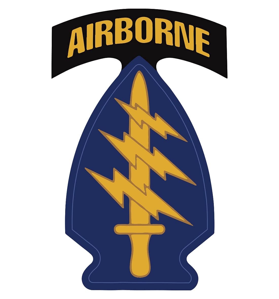 Mitchell Proffitt U.S. Army Special Forces Group Vinyl Decal