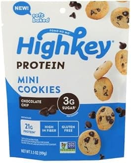 High Key Snacks Cookies Chocolate Mint Portions 3.5 oz (Pack of 6)