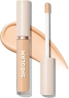 SHEGLAM LIKE MAGIC 12 Hour Hazelnut Matte Liquid Brightening Lightweight All-Day Long Hydrating Pore Correction Concealer