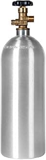 Luxfer 5lb co2 Tank- New Aluminum Cylinder with CGA320 Valve