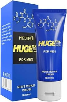 Male Enhancement Gel, Body Cream for Private Part, Men's Re-Vitalize Enlargement Cream, Enhance Size and Performance – Get Bigger Thicker and Stronger (Huge XXL Oil)