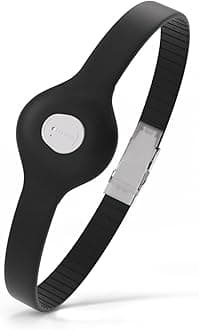 Sensor Cover Armband for Dexcom G7 | Adjustable, Trim-to-Fit CGM Holder | Adhesive-Free, Hypoallergenic Silicone | Secure, Comfortable Fit for Active Daily Wear & All Arm Sizes- Black