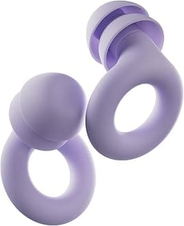 Loop Quiet 2 Plus Ear Plugs with Double Tips - Ultra Comfortable Reusable Ear Plugs for Sleeping, Focusing, Moving, and Noise Sensitivity | Flexible Hearing Protection | SNR 24dB Noise Reduction with 3dB Double Tips