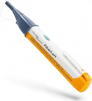 FLUKE networks FIBERLERT-125 FiberLert Live Fiber Detector, Blue, 5317262, 0.6 x 1.0 x 6.6/1.6 x 2.5 x 16.8 cm
