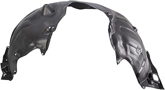 TRQ Right Inner Fender Liner Compatible with 2018-2019 Toyota Camry