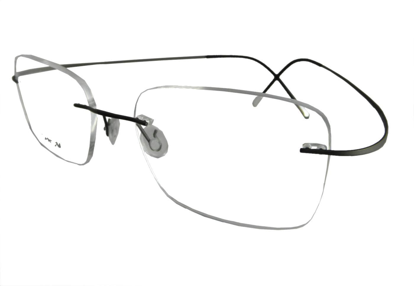 Rimless Titanium Eyeglass frames Men Hingeless Light weight 55-18-140