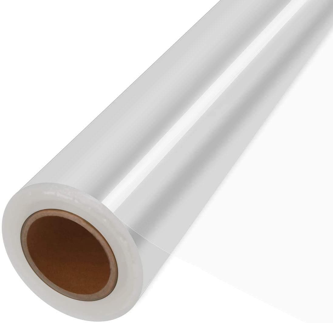 JOYIT 100 ft Clear Cellophane Wrap Roll (31.5 in x 100 ft) - 3 Mil Thicken Cellophane Roll, Clear Cellophane Bags Large, Clear Wrapping Paper for Flower Gift Baskets Wrap (31.5" fold into 16")