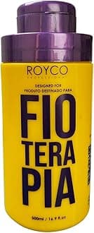 Fioterapia Brazilian Keratin Treatment - 16.9oz Organic Hair Smoothing, Straightening and Nourishment with Coffee Extract for Hair Treatment