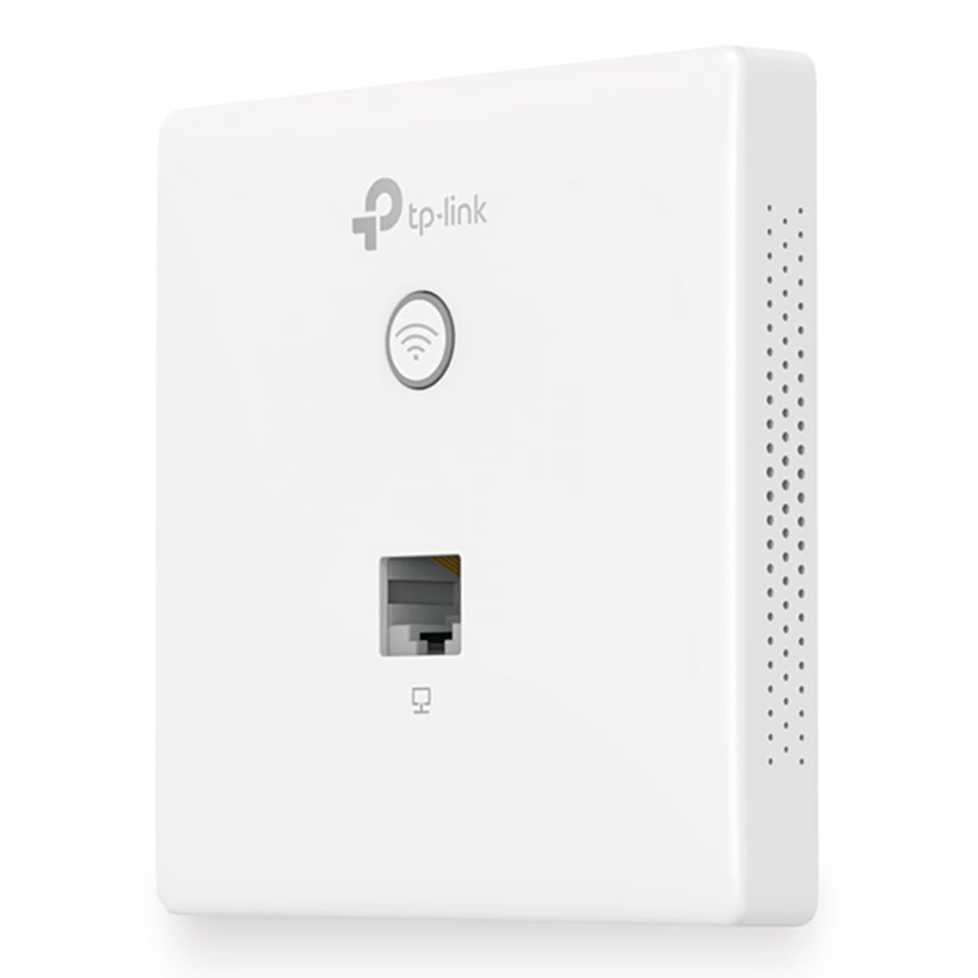 TP Link EAP115 Wall, 300Mbps Wireless N Wall Plate Access Point, Centralized Management, Integrated into Omada SDN, PoE Powered, Omada App, White, TP-LINK WALL AP