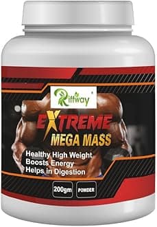 Extreme Mega Mass| Weight Gain Powder,Nutrition Food Supplement With Natural Fat Energy | Weight Gainer For Strong Body Protein Formula|Weight Gain Powder For Women & Men| PcK Of 1
