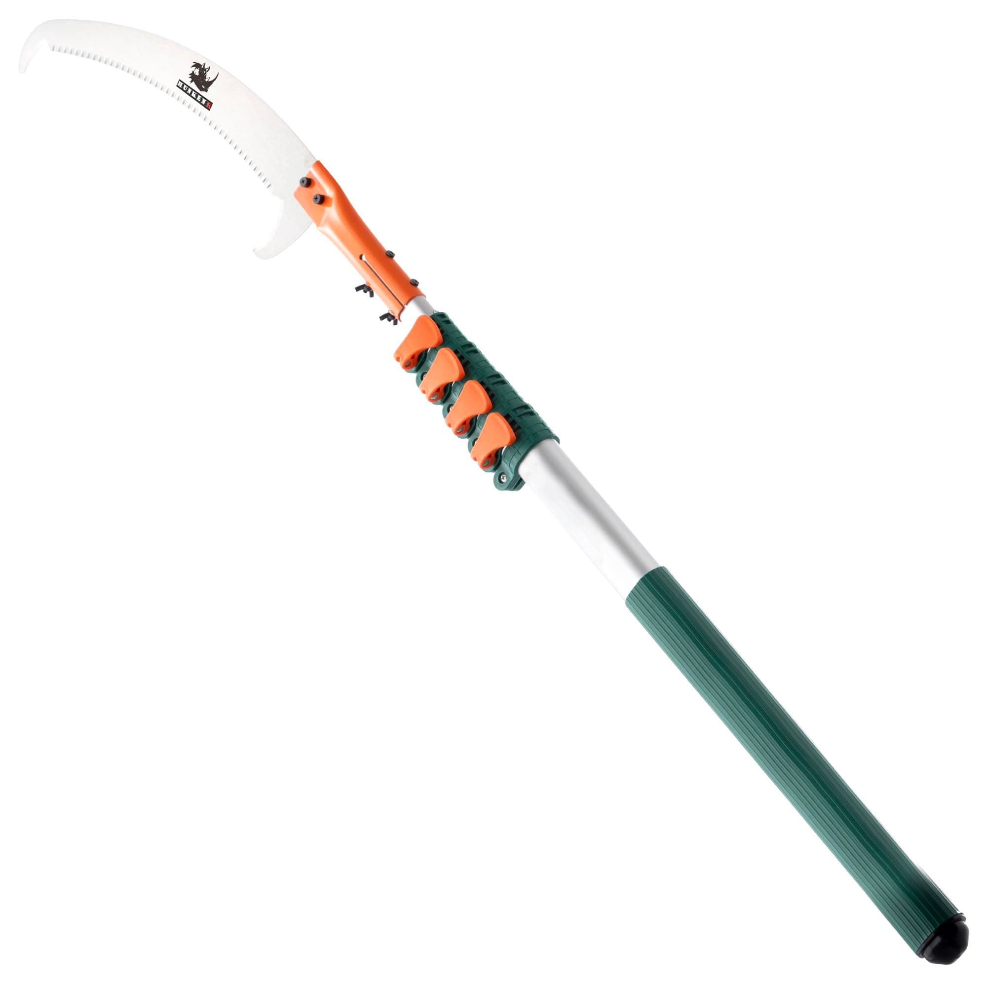 Tree Pruner Pole Saw Manual Extendable Long Tree Pruner Extendable，Pole Pruning Saw 18ft