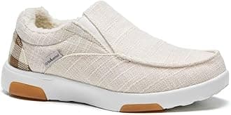 OrthoComfoot Women's Orthopedic Comfortable Walking Shoes, Casual Arch Support Slip-On Shoes for Plantar Fasciitis, Breathable Orthotic Loafers for Foot and Heel Pain Relief