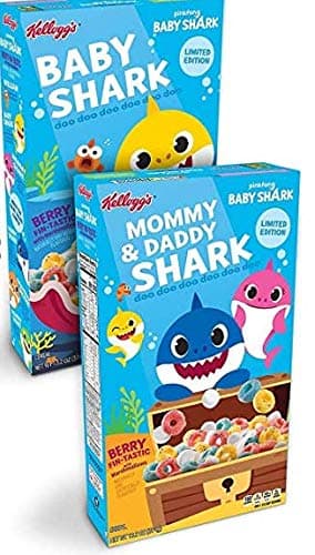 Limited Edition Shark Cereal 2 Boxes