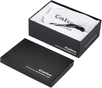 CALTO Men's Invisible Height Increasing Elevator Casual Shoes - Pewter Grey/White & Black Sole Light-Weight Lace-up Knitted Casual Sporty Sneakers - 2.4 Inches Taller - X2324 - Size 6 D(M) US