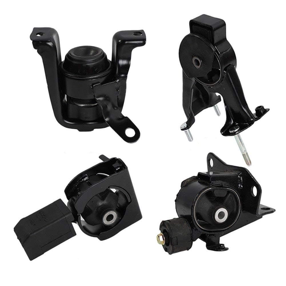 4pcs Engine & Transmission Mount for Auto Trans Compatible for 03-08 Toyota Corolla 1.8L Replace # A4219 A4221 A4220 A4218