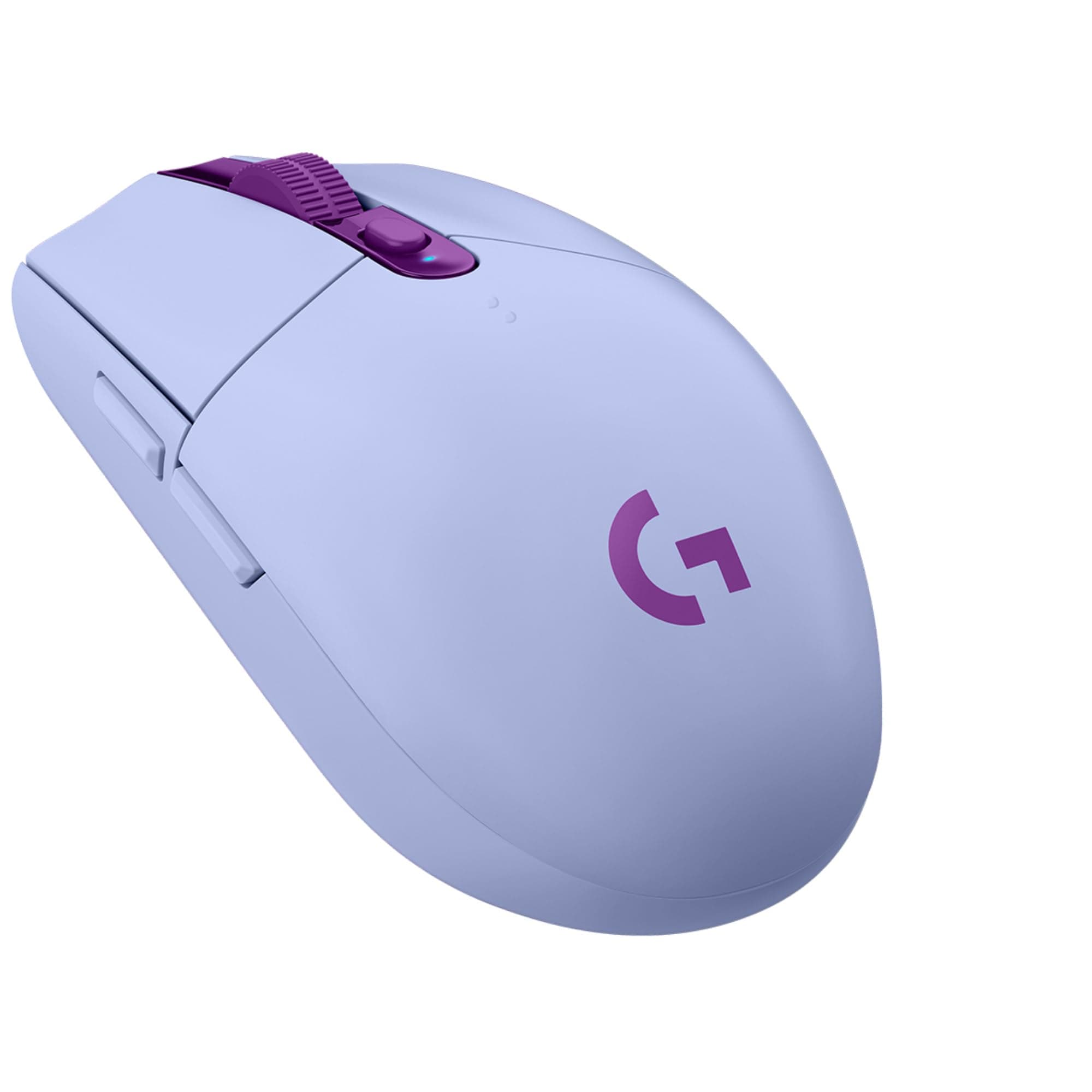 Logitech G305 Lightspeed Wireless Gaming Mouse, HERO Sensor, 12,000 DPI, Lightweight, 6 Programmable Buttons, 250h Battery Life, On-Board Memory, Compatible with PC/Mac - Lilac (German Packaging)