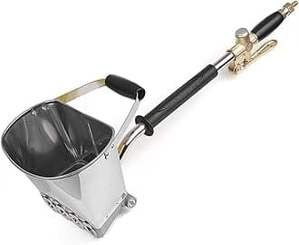 Stucco Sprayer Mortar Spray Gun Concrete Stucco Plaster Sprayer with Ceilings Hopper for Wall Painting